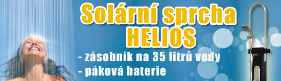 Solární sprcha Helios