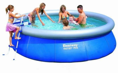Bazén Bestway 5,49 x 1,07m set + písková filtrace 5,5m3/hod