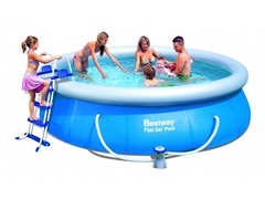 Bazén Bestway 3,66 x 0,91m kartušová filtrace + schůdky