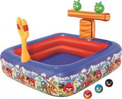Nafukovací hrací centrum Angry birds s bazénem