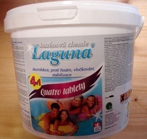 Laguna Quatro tablety 2,4kg