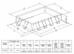 Bazén INTEX Rectangular Ultra Frame 549 x 274 x 132cm set +  písková filtrace 6m3/hod