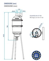 Zachycovač hrubých nečistot HYDROSPIN