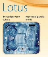 Vířivá vana LOTUS 2012 - světle modrá