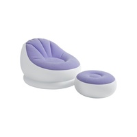 Nafukovací křeslo Cafe Chaise Chair fialové