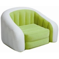 Nafukovací křeslo Cafe Club Chair zelené