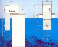 Bazénový protiproud JET SWING 400V, 3,3kW - 58m3 / hod