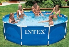 Bazén INTEX Metal Frame 3,05 x 0,76 m písková filtrace 3,7m3/hod