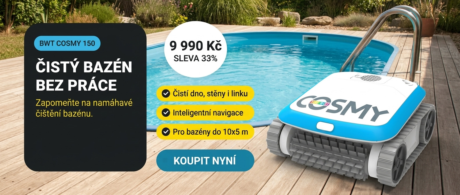 Automatický vysavač BWT COSMY 150