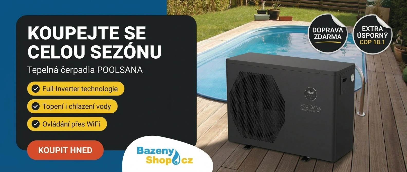 Tepelná čerpadla POOLSANA