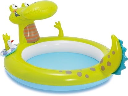 INTEX 57431 Nafukovací dětský bazének aligátor