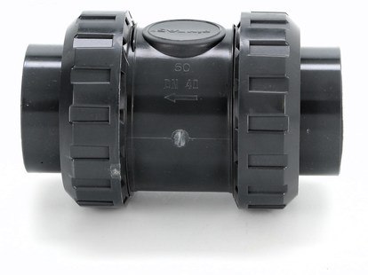 PVC Kuželový zpětný ventil 50 mm