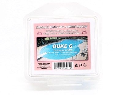 Kapkový tester DUKE G na PHMG (polyhexametylenguanidin)