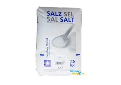 Vakuová bazénová sůl 25 kg