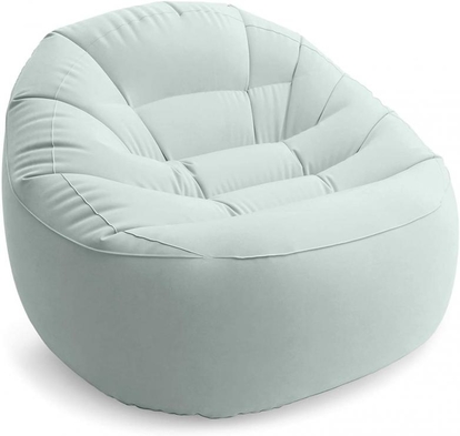 INTEX 68590 Nafukovací křeslo Beanless Bag Chair zelenkavé