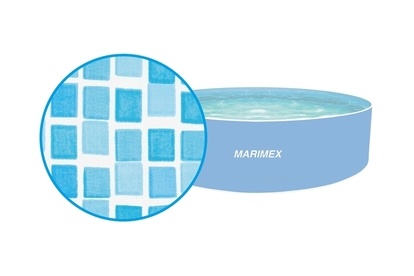 Bazénová folie pro Orlando kruh 3,66 x 0,91m mozaika