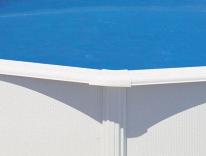 GRE Náhradní horní kryt sloupku bazénu 132cm bílý - díl TPL+TP