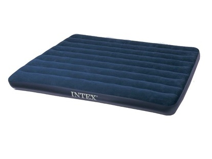 INTEX 68758 Nafukovací postel Classic Downy Blue "Full"