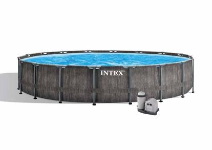 INTEX Prism Frame Greywood 5,49 x 1,22m set včetně příslušenství