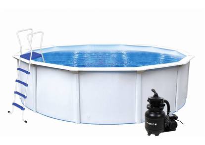 Bazén Nuovo de Luxe 4,6 x 1,2m set + písková filtrace 3,8m3/hod