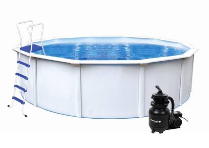 Bazén Nuovo de Luxe 5,5 x 1,2m set + písková filtrace 6,6m3/hod