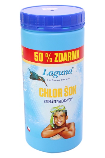 Laguna chlor šok 1kg + 50% ZDARMA