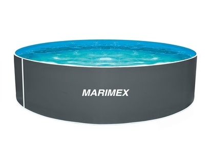 Bazén Orlando 3,66 x 1,07 m - motiv graphit, bez filtrace