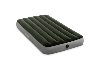 Intex 64760 Nafukovací postel Dura-Beam Downy Airbed 76x191cm s nožní pumpou