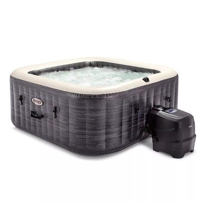 Vířivý bazén INTEX 28450 Pure Spa Greystone Deluxe se systémem slané vody
