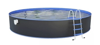 Bazén Nuovo 5,5 x 1,2m set Antracit