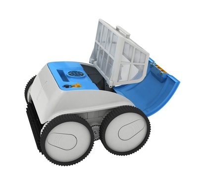 Poolrunner Battery Pro App s otevřeným víkem