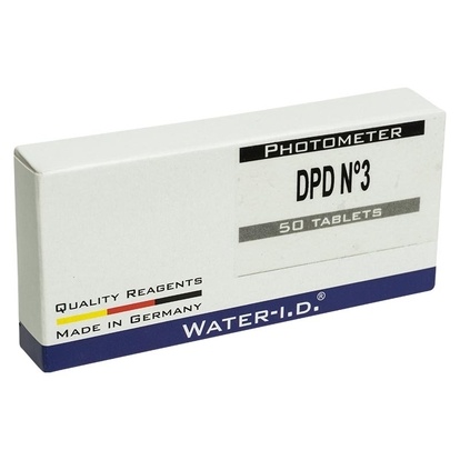 Náhradní tablety do fotometru na měření celkového chloru DPD3