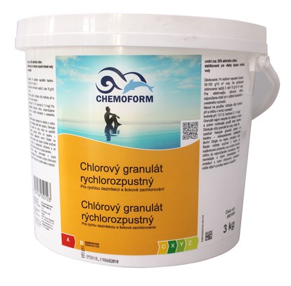 Chemoform Chlorový granulát rychlorozpustný 5kg