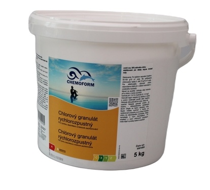 Chemoform Chlorový granulát rychlorozpustný 5kg