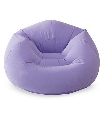 INTEX 68569 Nafukovací křeslo Beanless Bag Chair fialové