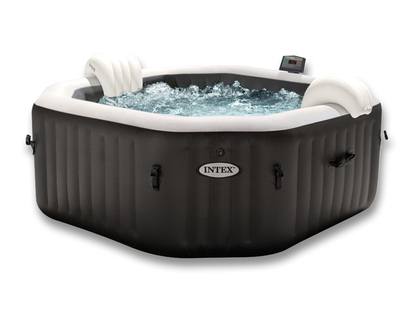 BAZAR - Vířivý bazén INTEX 28462 Pure Spa 86 Octagon Bubble Jet se systém slané vody