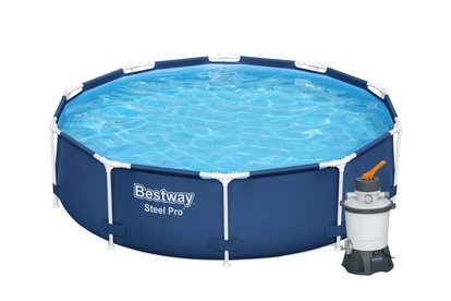 Bazén Bestway s konstrukcí 3,05 x 0,76 m + písková filtrace 2m3/hod