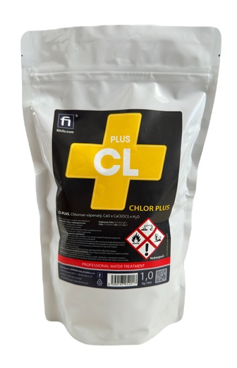 CL PLUS, Chlór šok anorganický 1 kg