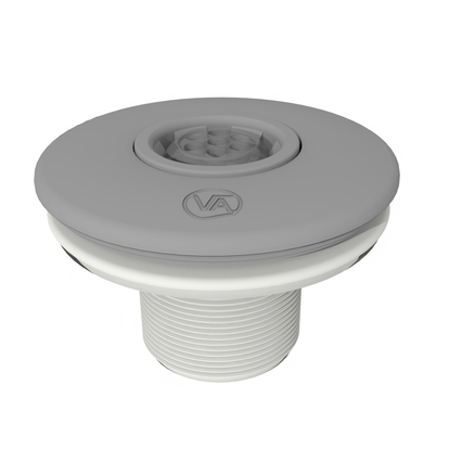 Vratná tryska s mosaznými zástřiky - Světle šedá