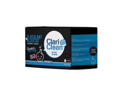 ClariClean – Algistat + Floculant - 10 x 40g tablety