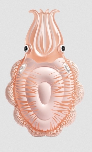 INTEX 58731 Nafukovací lehátko ve tvaru Sépie s madly