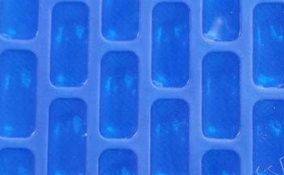 Solární plachta dle rozměrů - modrá 400mic