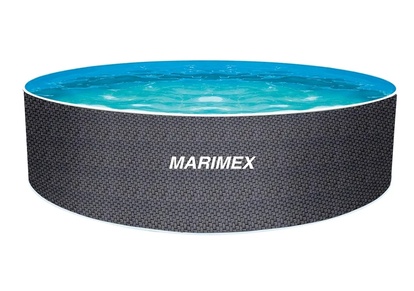 Bazén Orlando 3,66 x 1,07 m - motiv RATTAN, s pískovou filtrací 4,5m3/hod