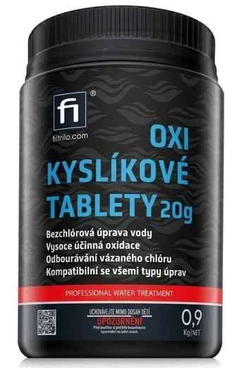 Oxi Kyslíkové tablety 20g pro vířivky a bazény 0,9kg