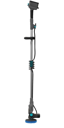 Akumulátorový bazénový čistič s rotačními kartáči