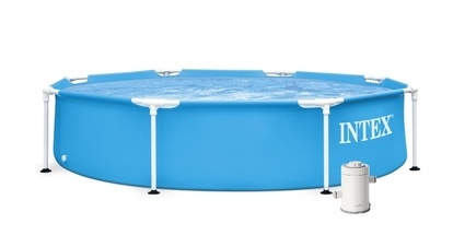 Bazén INTEX Metal Frame 2,44 x 0,76m s kartušovou filtrací