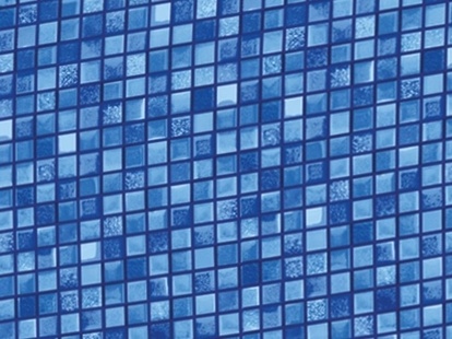 Bazénová fólie oválná 8,00 x 4,16 x 1,50 m mozaiková, 0,60 mm, P1