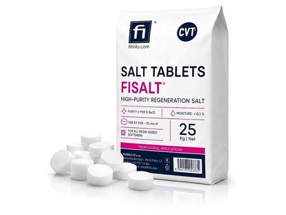 Regenerační tabletovaná sůl FISALT 25Kg
