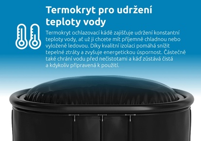 Termokryt oválné ochlazovací kádě Marimex