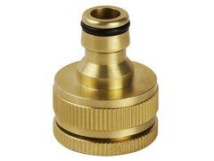 EXTOL PREMIUM konektor na kohoutek, 3/4"-1", mosazný 8876022